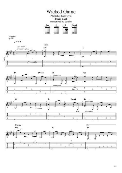 video games chords|wicked games chords.
